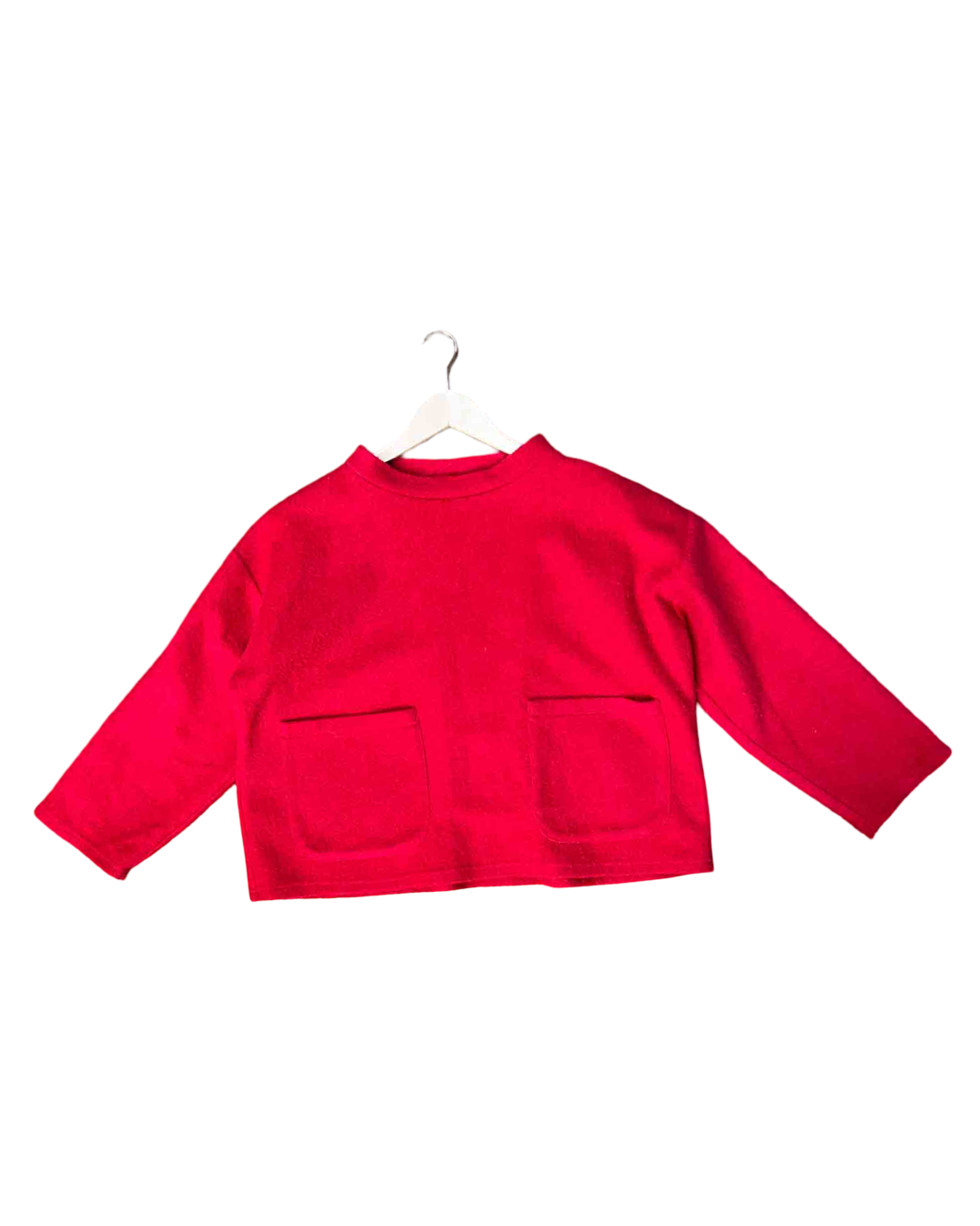 Size 8 (S) | Kuwaii Pink Wool Blend Oversized Jumper