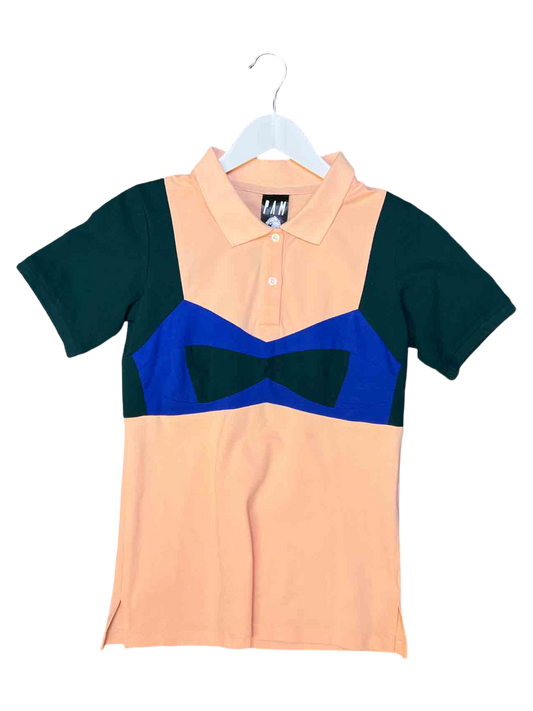 Size XS | PAM ColourBlock Polo Shirt