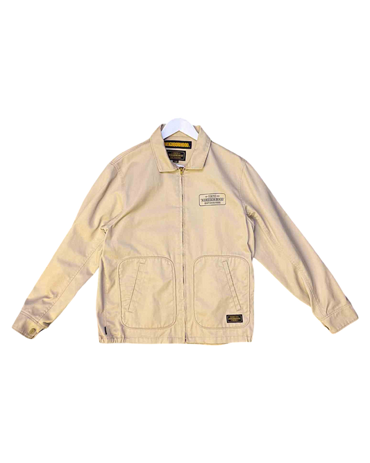 Size XL | Neighborhood Beige Canvas Drizzler Jacket