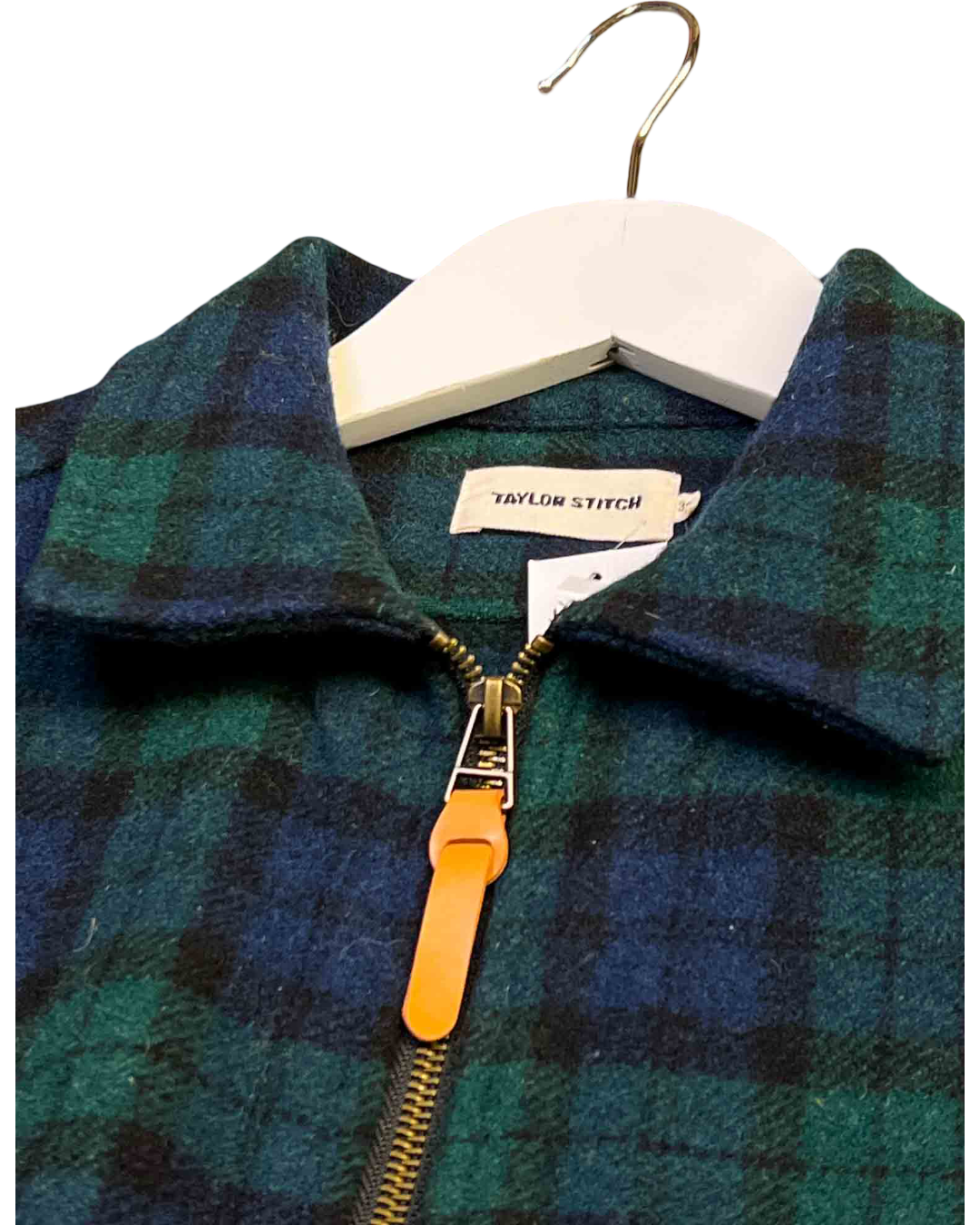 Size 36 (XS) |Taylor Stitch Plaid Flannel Zip-Up Jacket