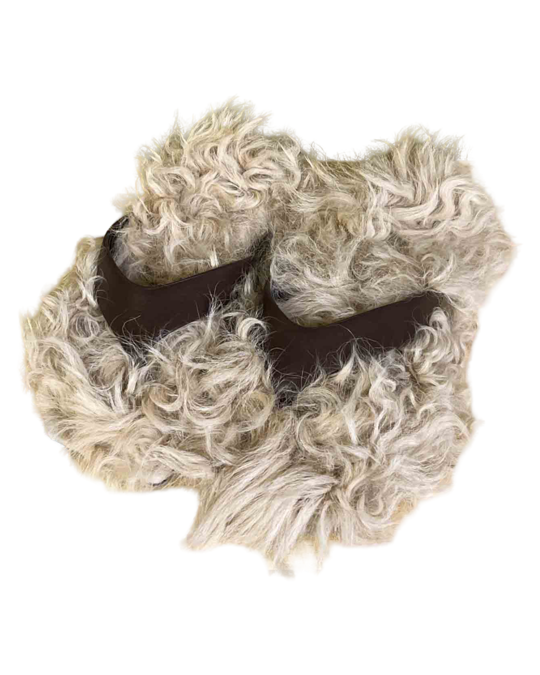 Size 36 | Alias Mae Brown Fluffy Fella Sandal
