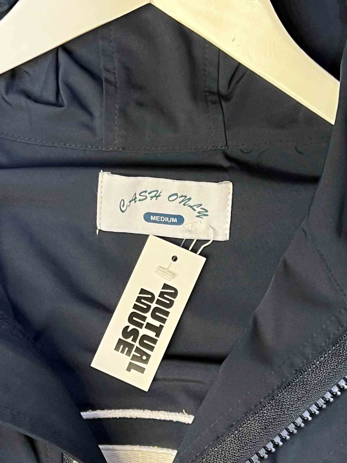 Size M | Cash Only Navy Anorak Jacket
