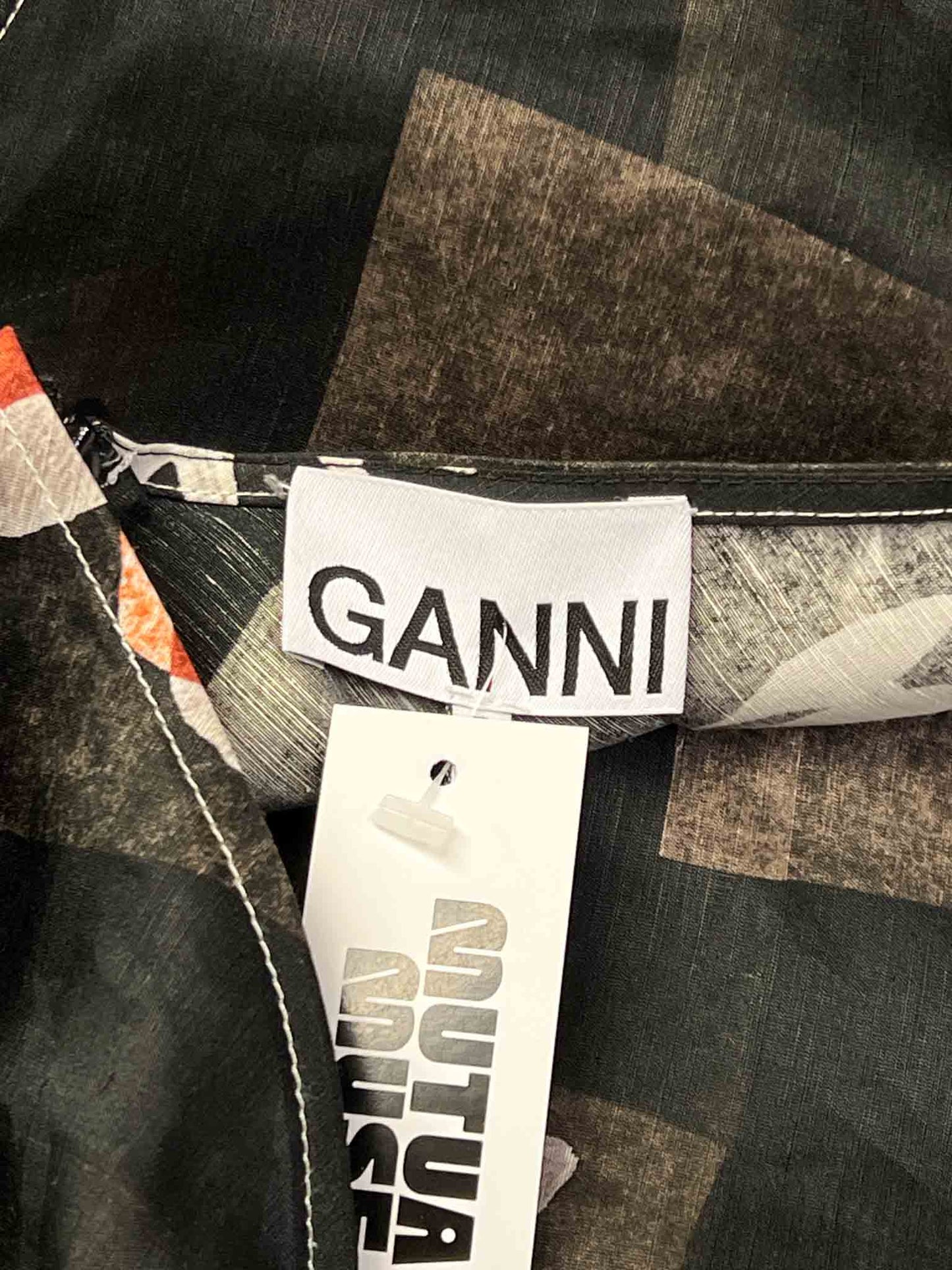 Size 40 (M) | Ganni Flowers Maxi Dress