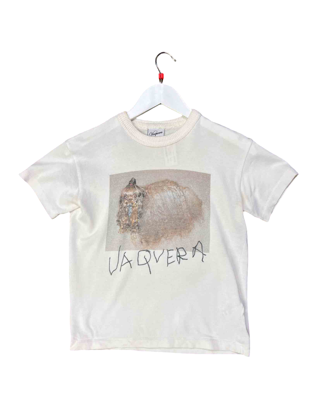Size M | Vaquera White Dirty Dog T-Shirt