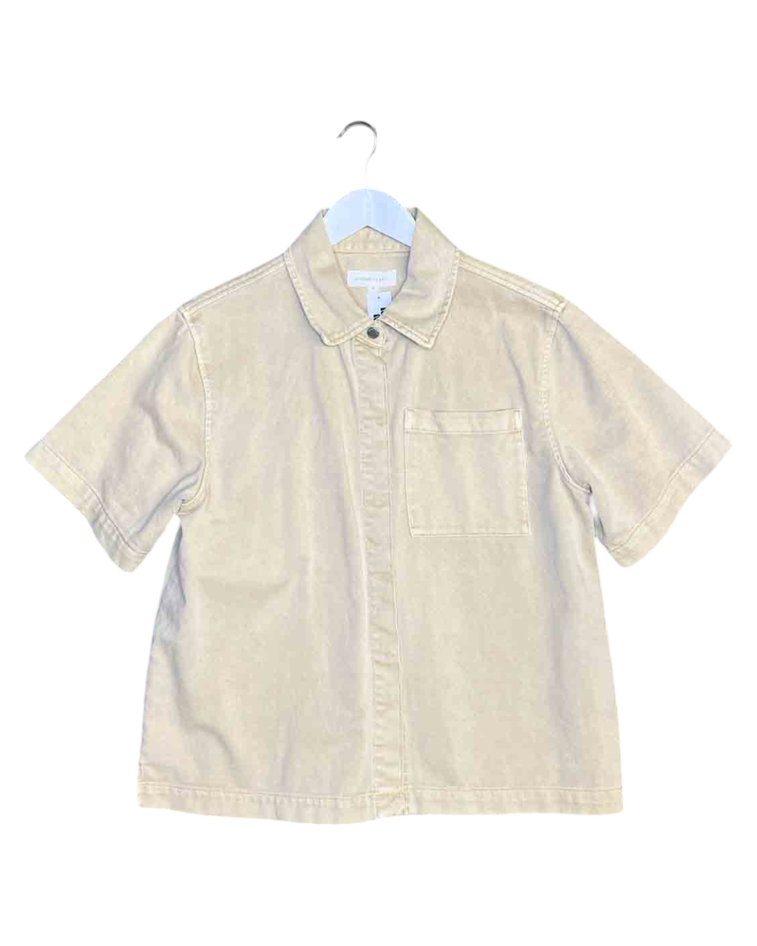 Size 10 (M)  Assembly Label Sand Denim Shirt