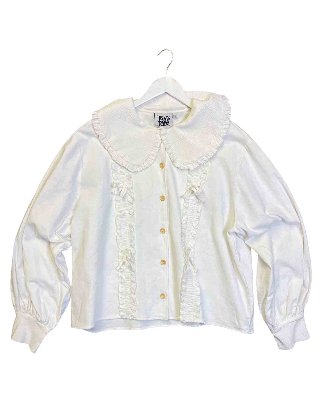 Size 4XL | Kina & Tam Tongue Tied Collared Shirt