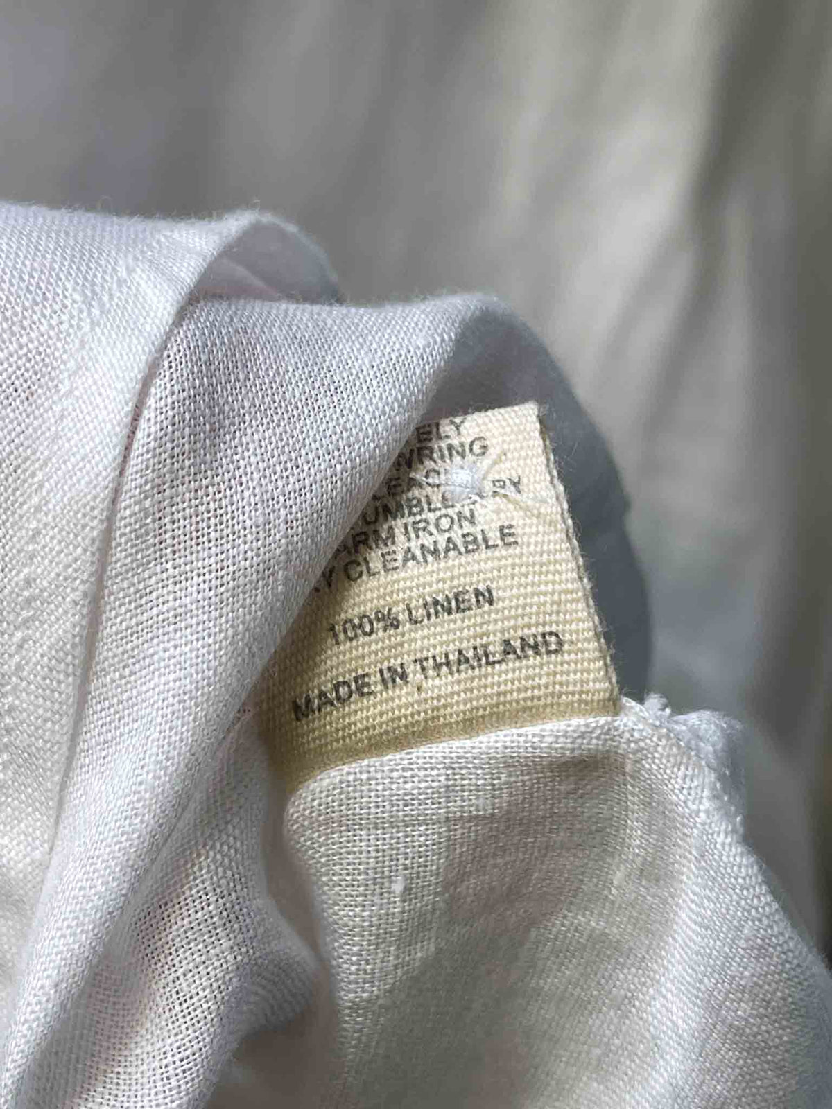 Size XXL | Jac+Jack 'Alex' Sheer Linen Button Up Shirt With Tags