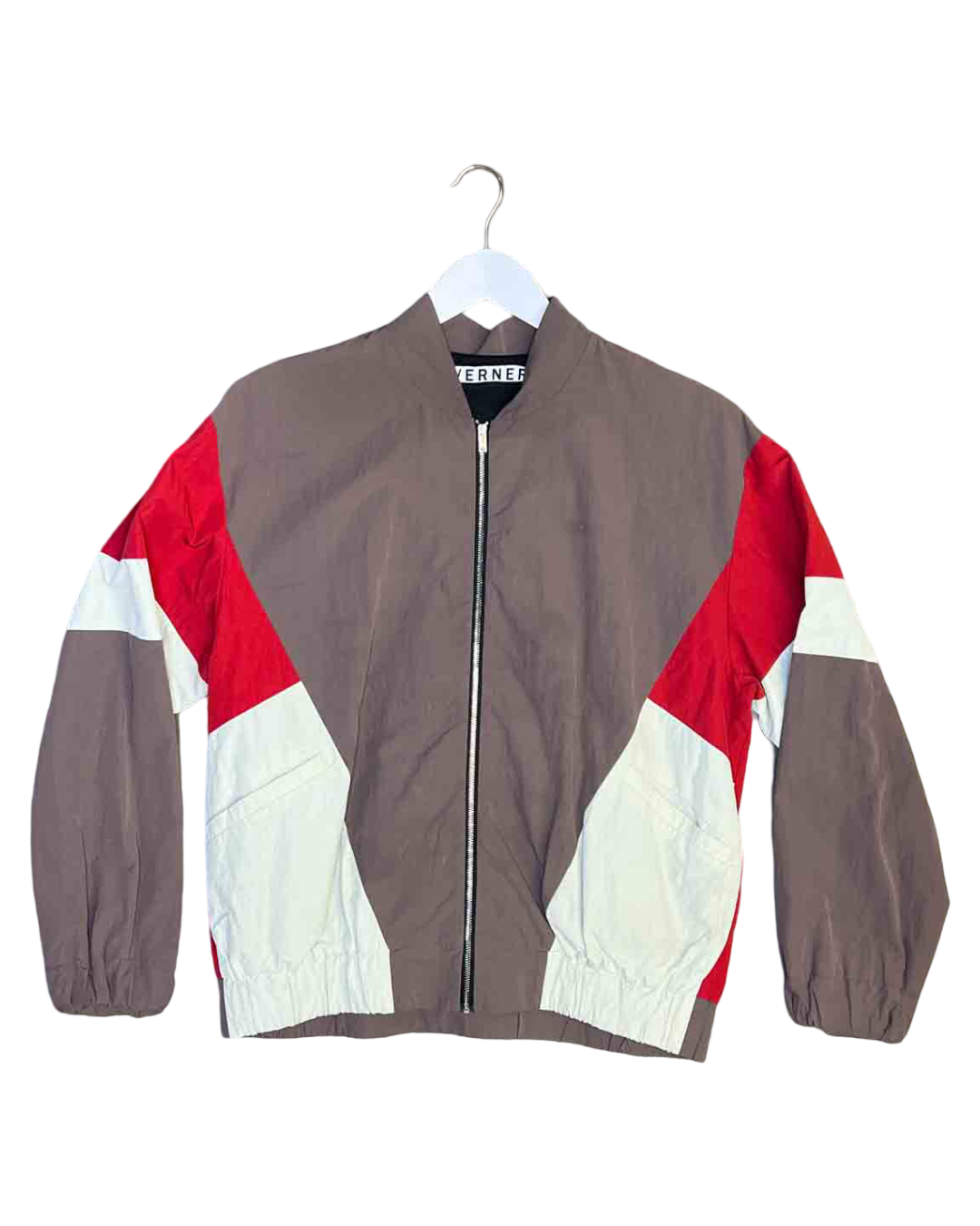 Size S/M | Verner Colour-Block Track Jacket