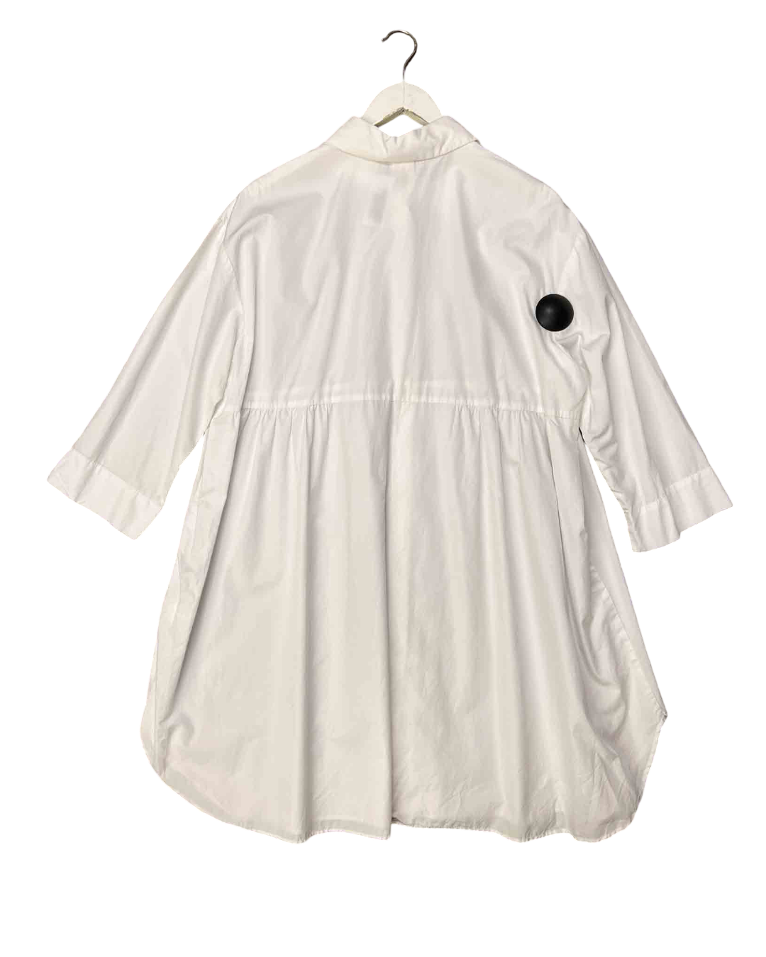 Size XL | Nicola Waite Essential White Babydoll Shirt Dress