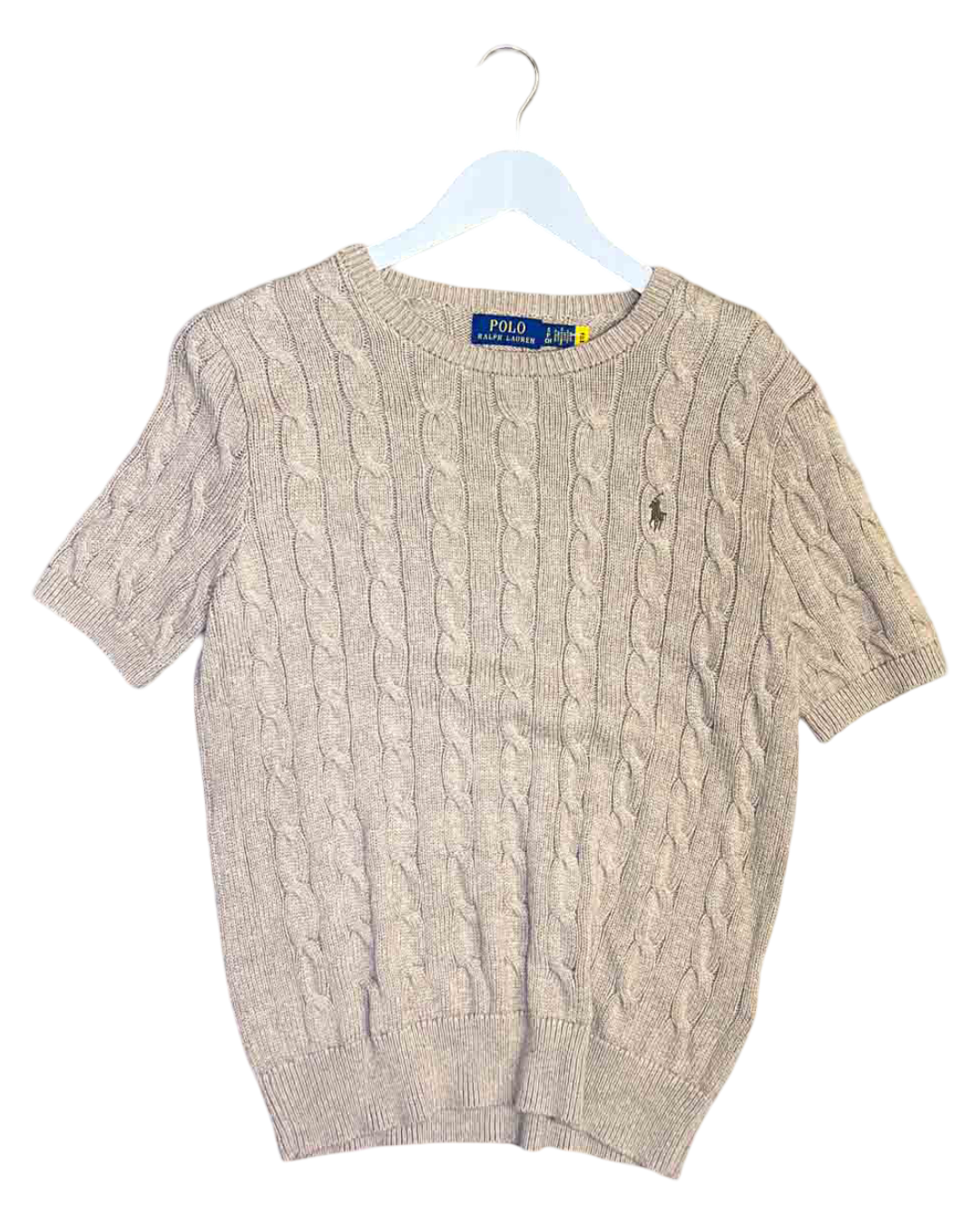 Size S | Ralph Lauren Cream Cable Knit Top