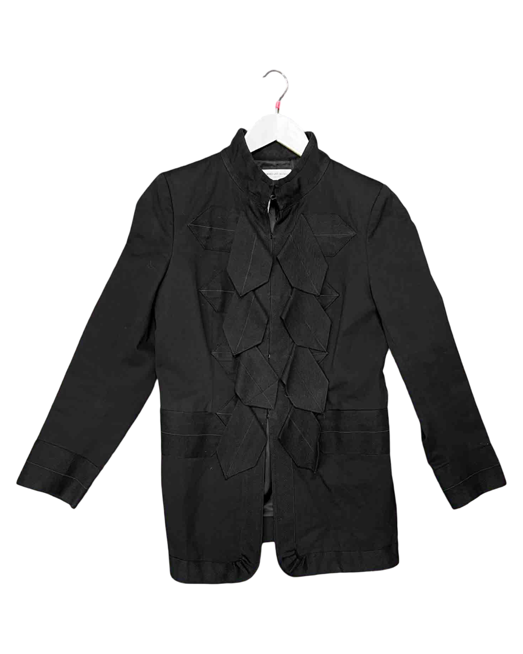 Size S | Dries Van Noten Black Military Jacket