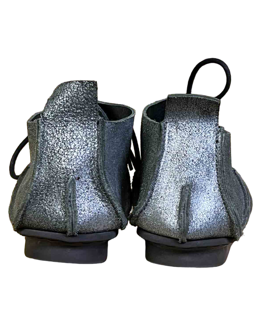 Size 39 | Trippen Silver Leather Compass Shoe