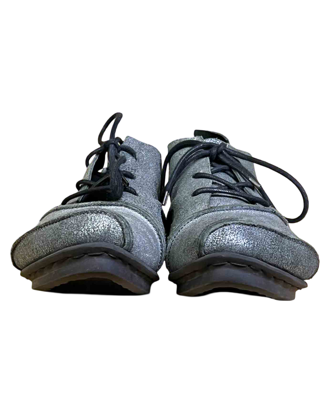 Size 39 | Trippen Silver Leather Compass Shoe