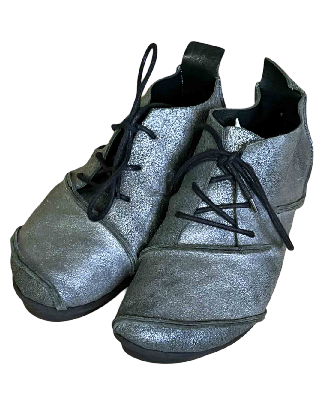 Size 39 | Trippen Silver Leather Compass Shoe