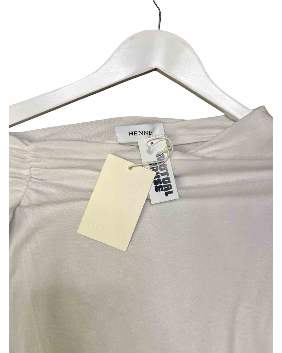 Size 8 | Henne White Off Shoulder Cinzia Top With Tags