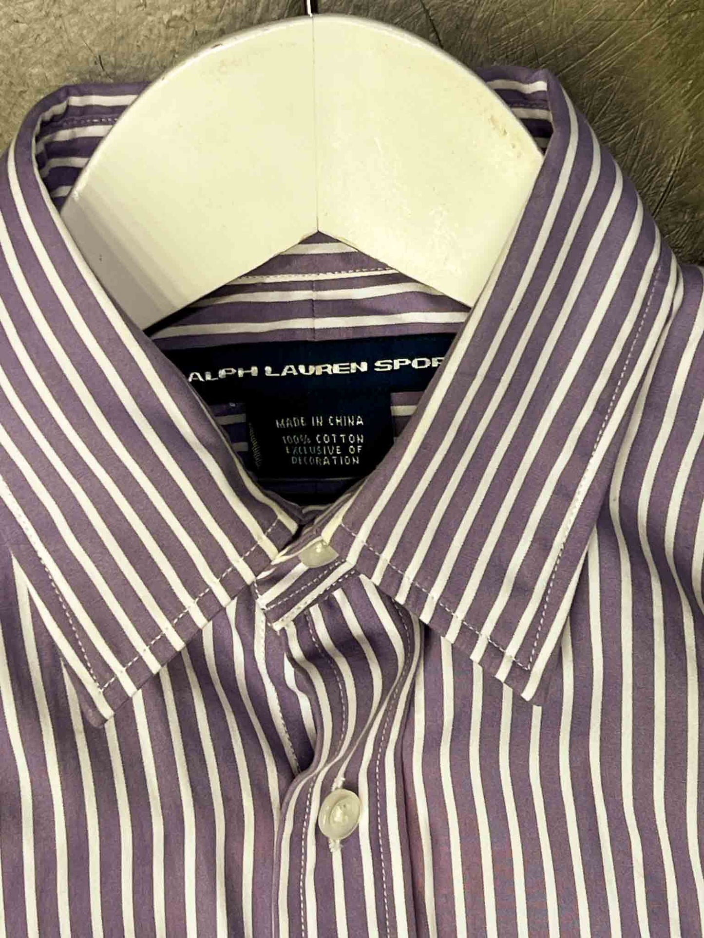 Size 4 (S) | Ralph Lauren Sport Striped Cotton Shirt