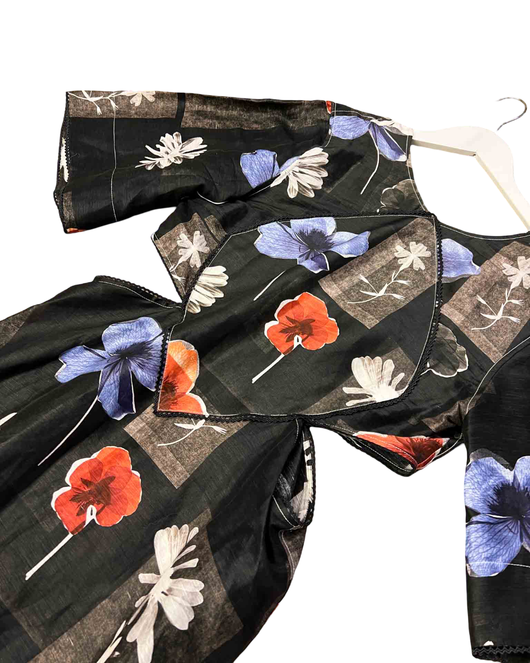 Size 40 (M) | Ganni Flowers Maxi Dress