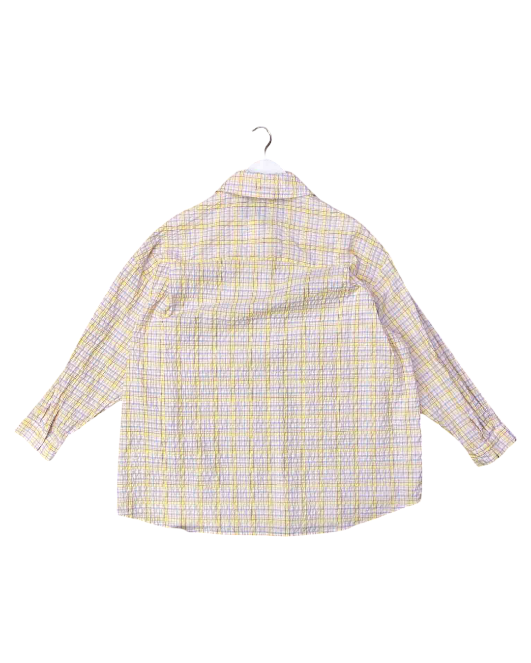 Size S | Blanca Multi Check Seersucker Shirt