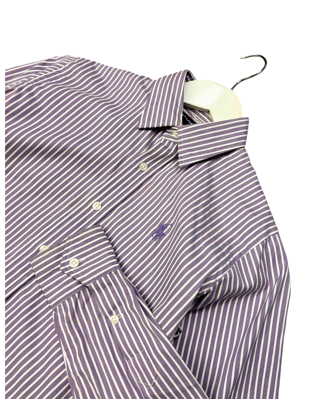 Size 4 (S) | Ralph Lauren Sport Striped Cotton Shirt
