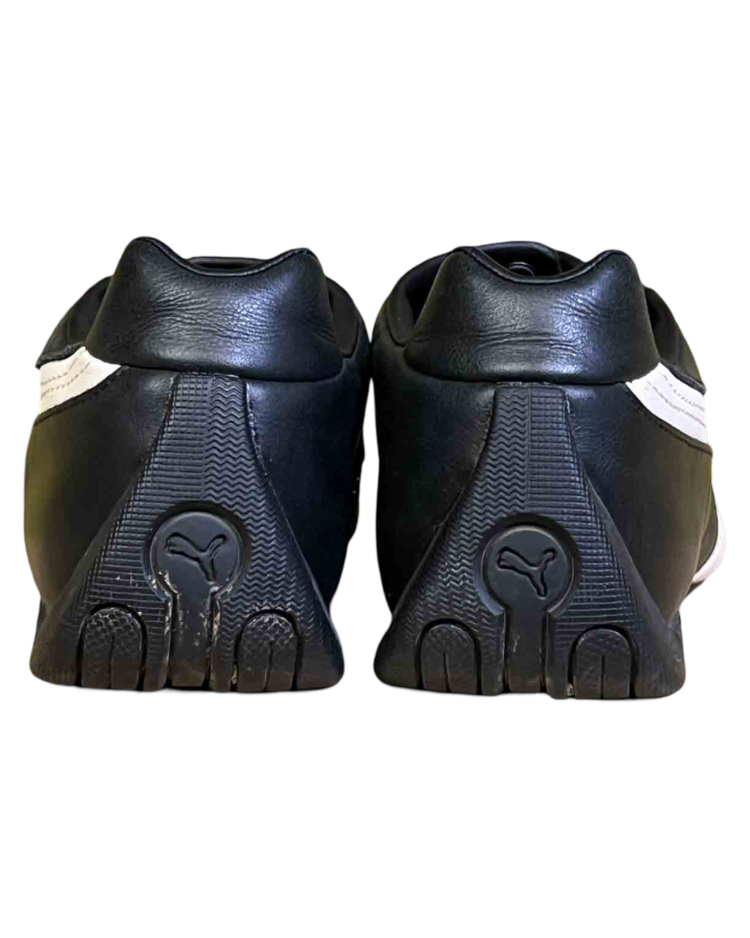 Size 40.5 | Puma Black Leather Future Cat Studs Sneakers