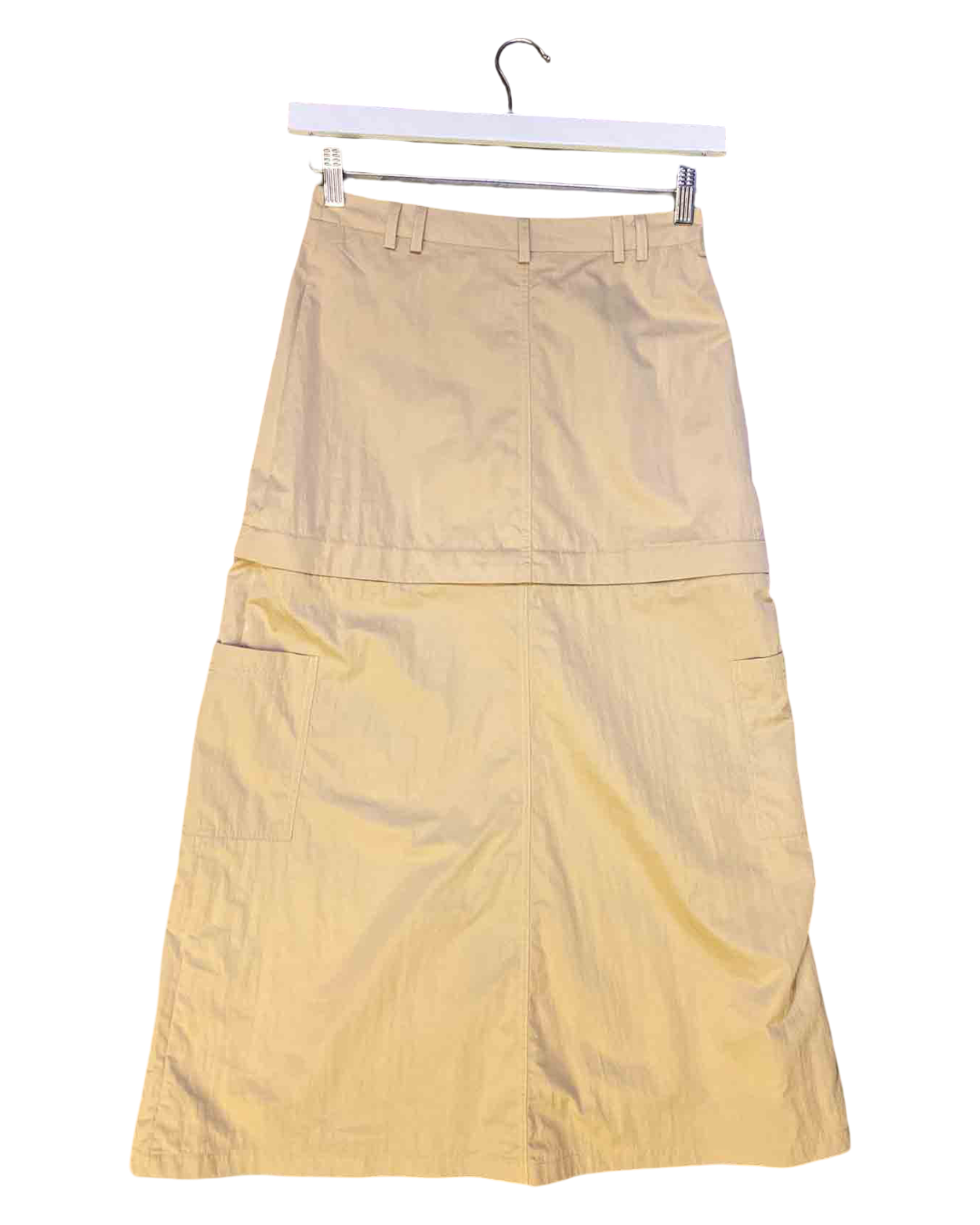 Size S | Beige Blanca Cargo Skirt