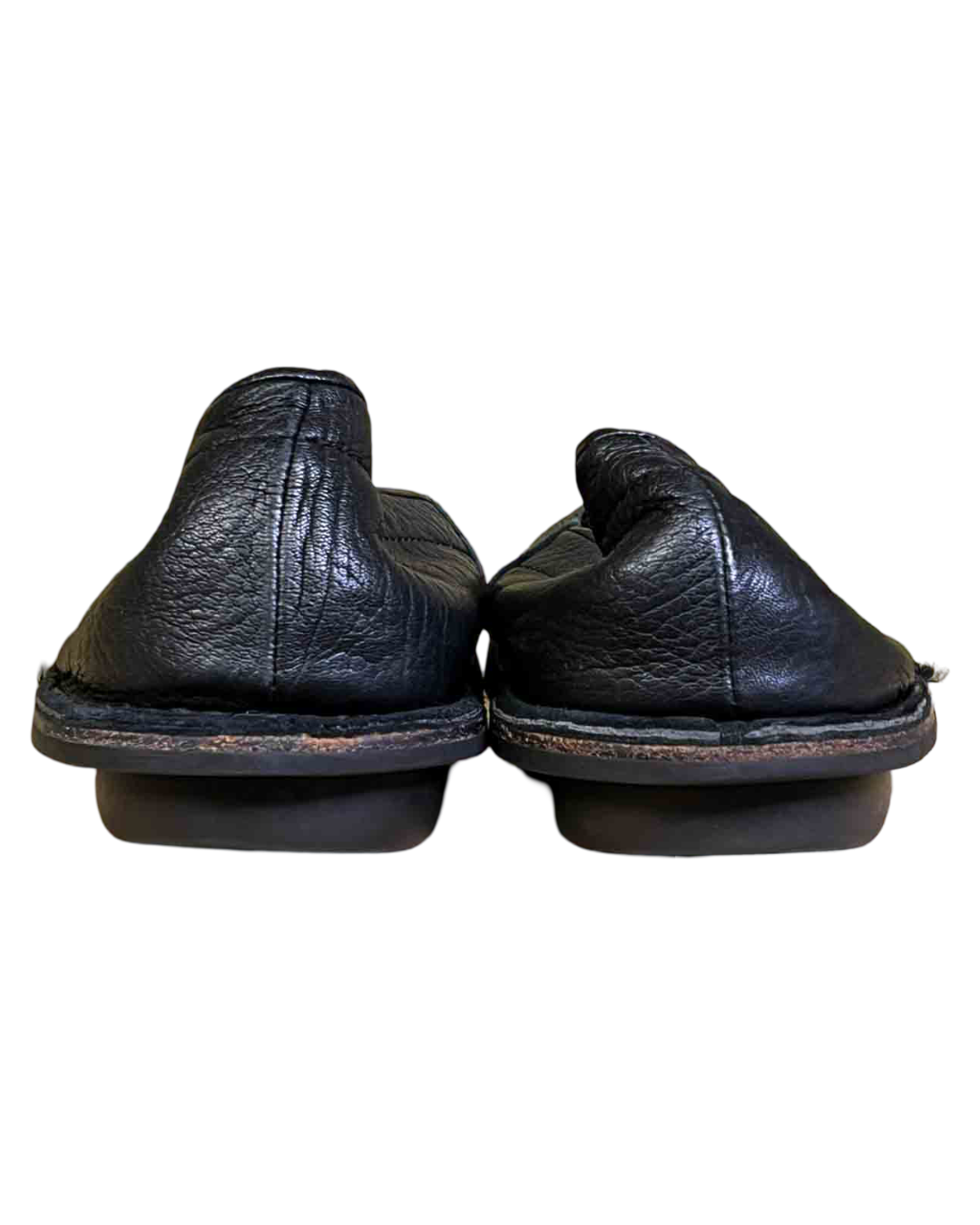 Size 41 | Trippen Black Leather Slip-Ons