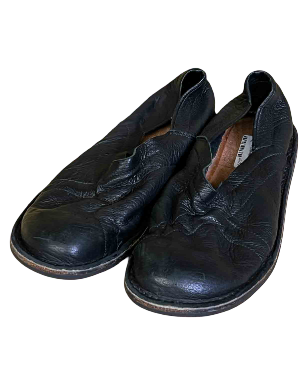 Size 41 | Trippen Black Leather Slip-Ons