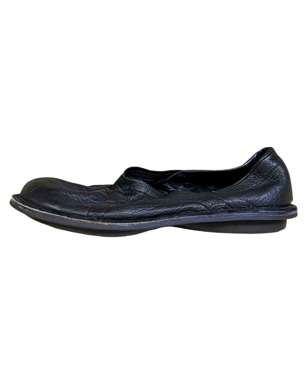 Size 41 | Trippen Black Leather Slip-Ons