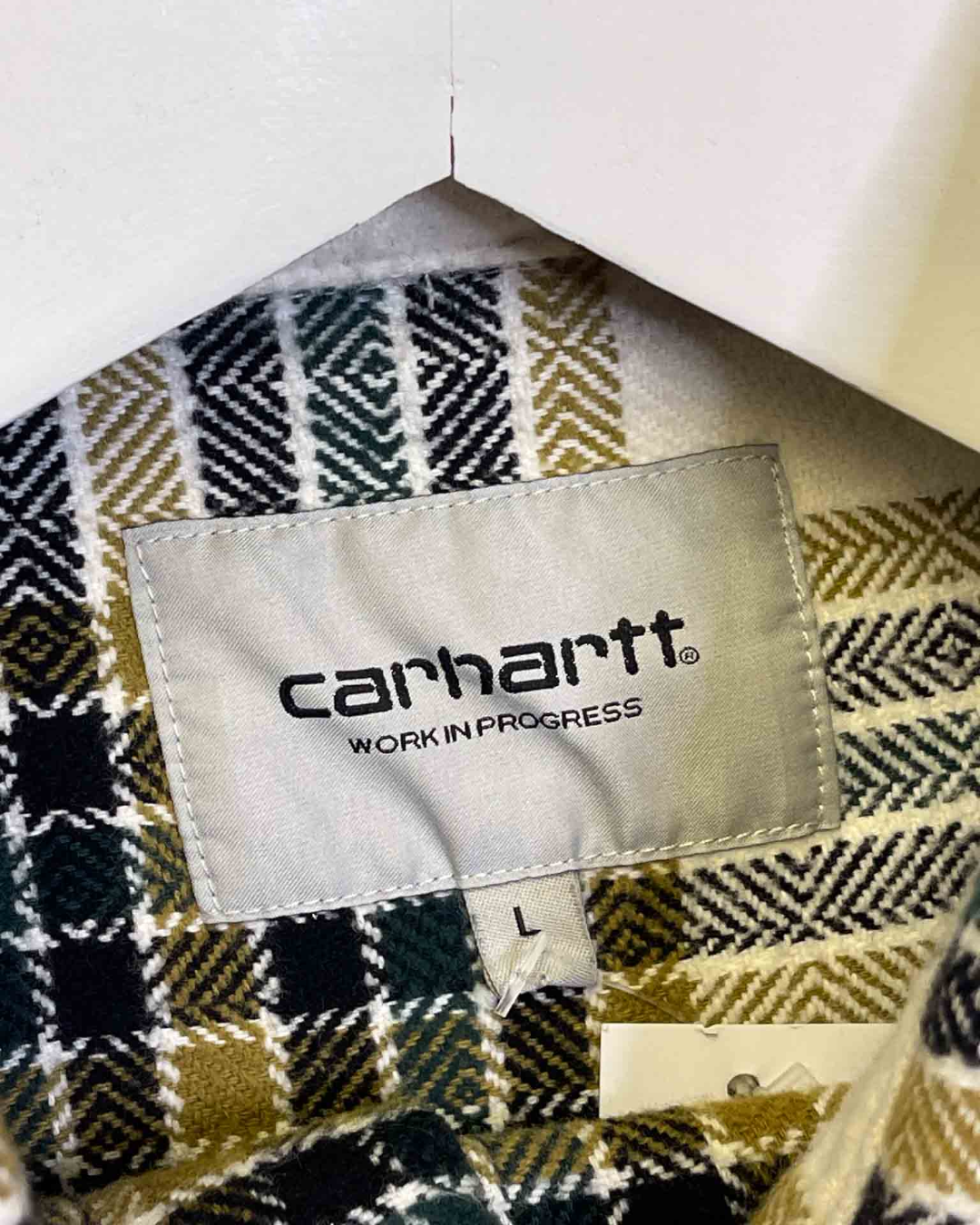Size L | Carhartt Flannel 'Hawkins' Plaid Shirt