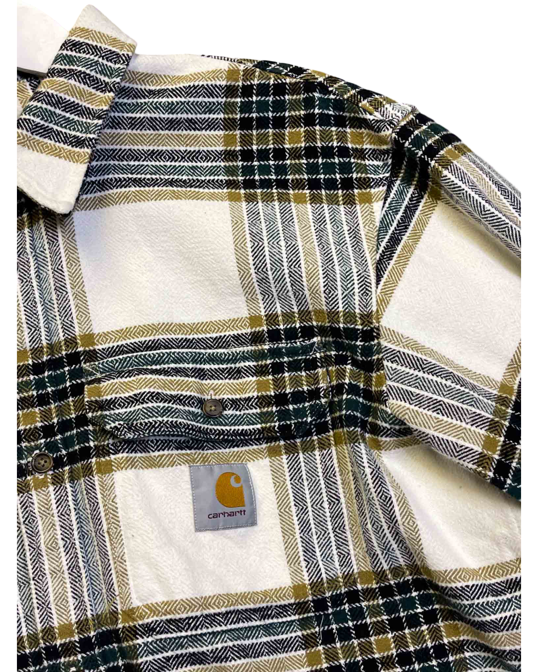 Size L | Carhartt Flannel 'Hawkins' Plaid Shirt