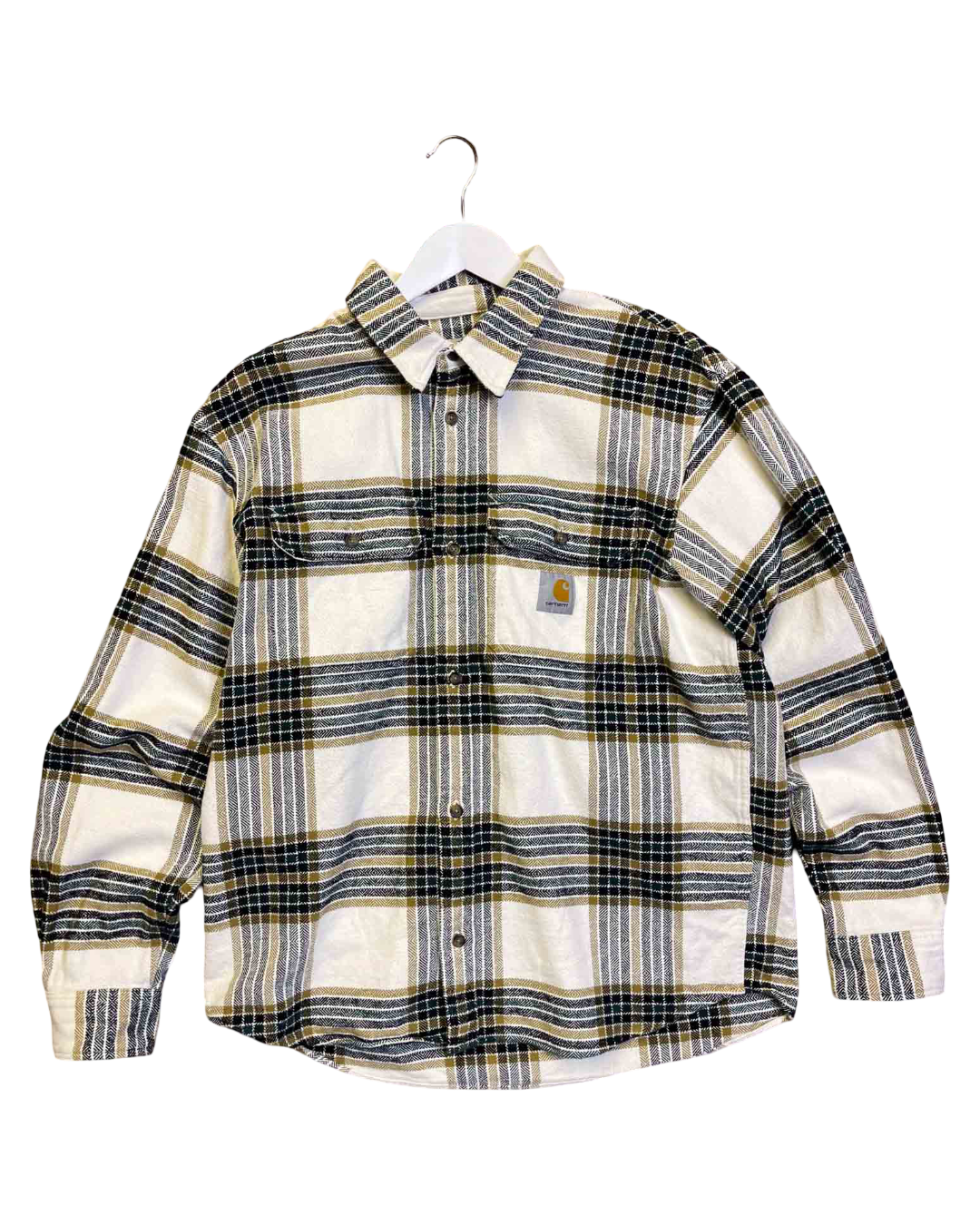 Size L | Carhartt Flannel 'Hawkins' Plaid Shirt