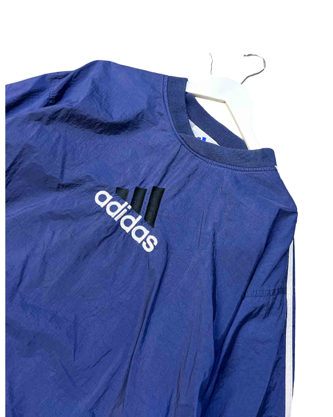 Size L | Adidas Vint. Navy Windbreaker Jumper