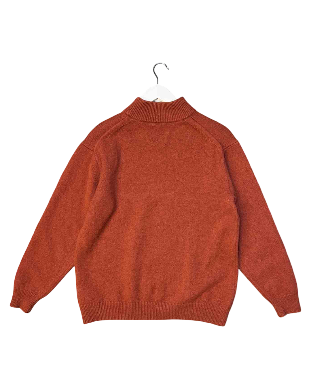Size S | Hamilton Lambswool Brown Knitted Jumper