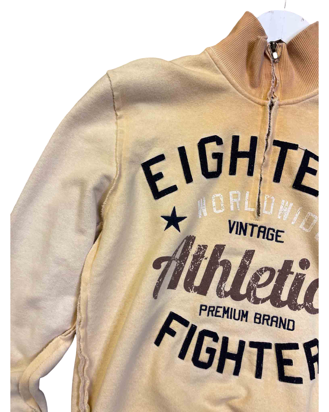 Size L | Plus Eighteen Graphic Zip Jumper