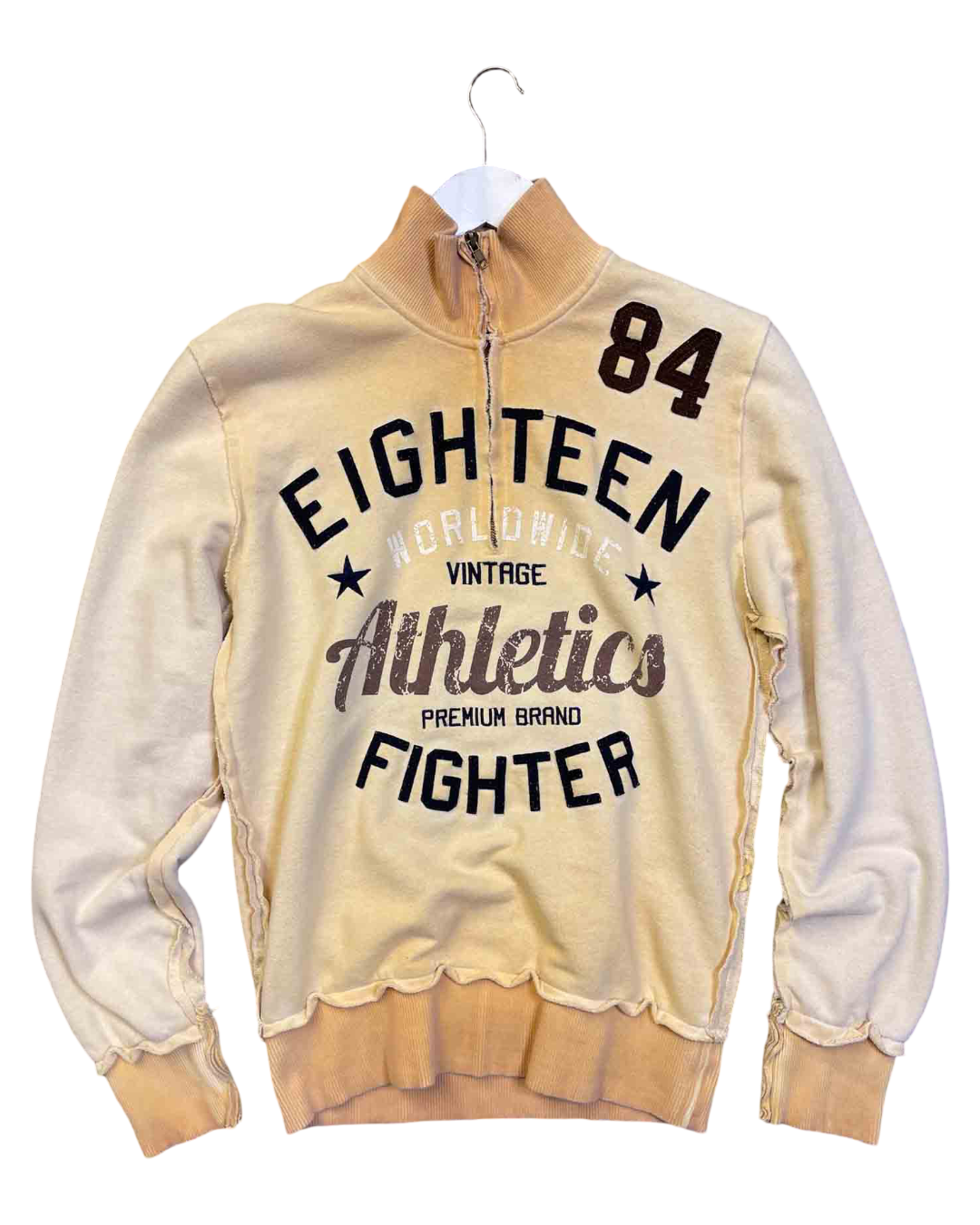 Size L | Plus Eighteen Graphic Zip Jumper