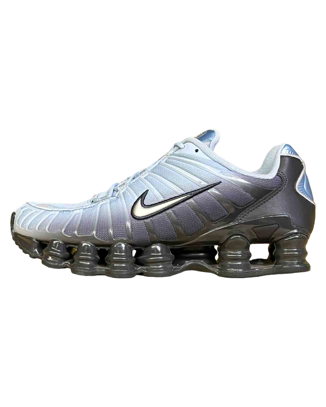 Size 42 | Nike Blue an Grey Shox TL