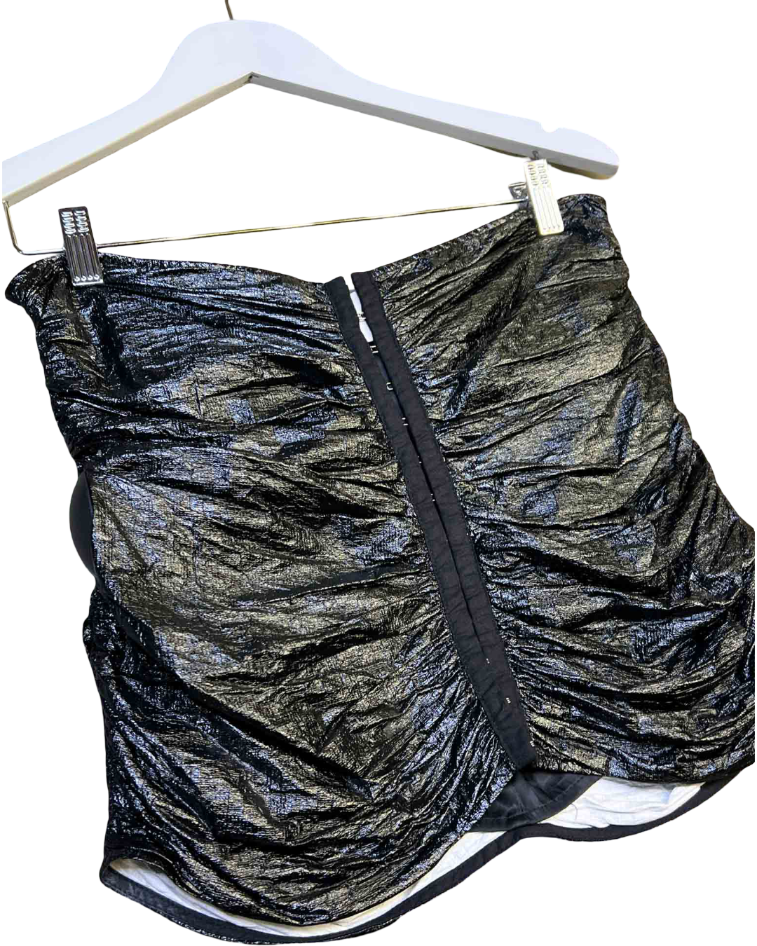 Size S | Georgia Alice Black Vinyl Tube Top