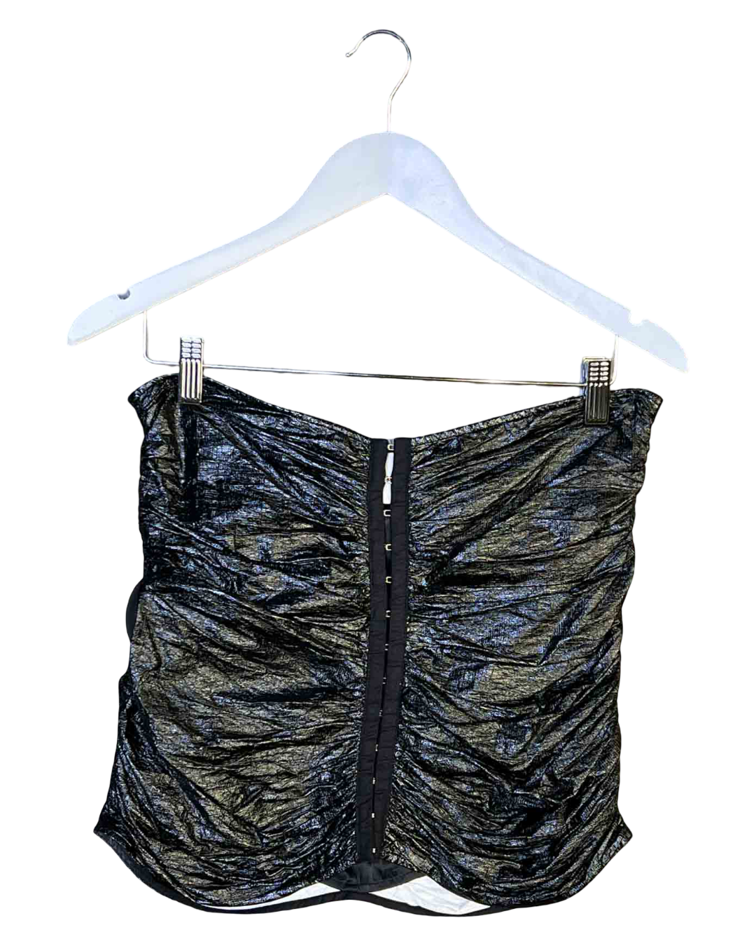 Size S | Georgia Alice Black Vinyl Tube Top