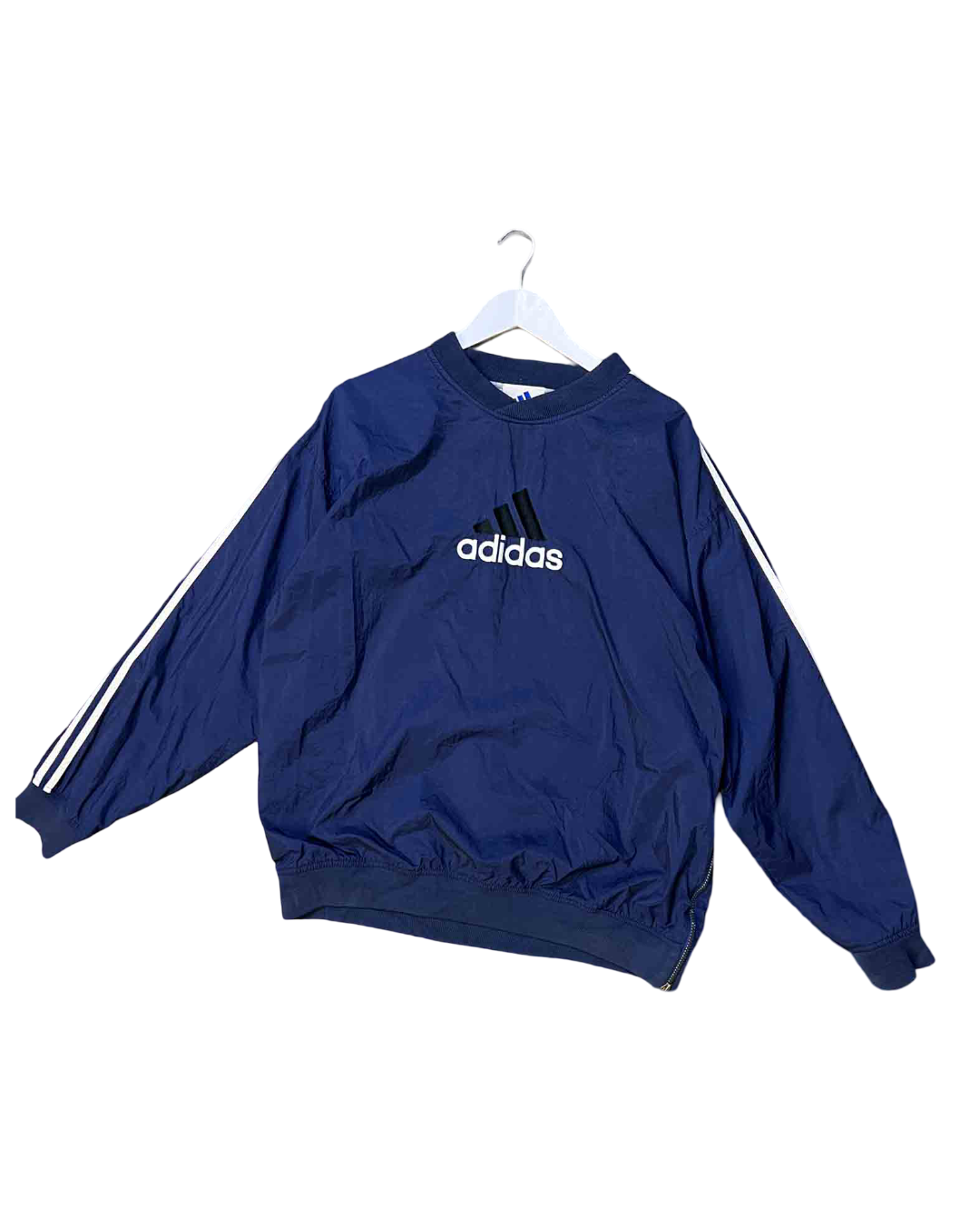 Size L | Adidas Vint. Navy Windbreaker Jumper