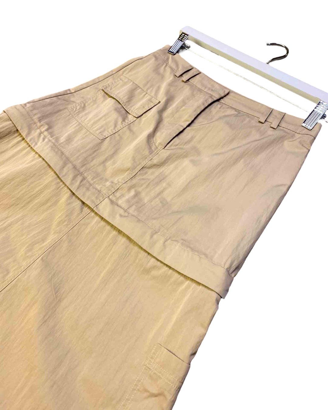Size S | Beige Blanca Cargo Skirt