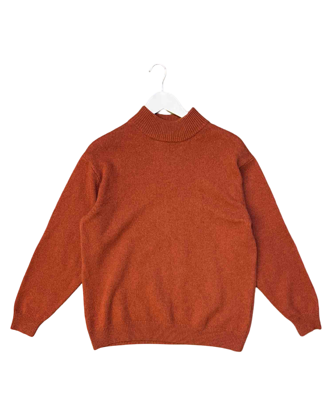 Size S | Hamilton Lambswool Brown Knitted Jumper