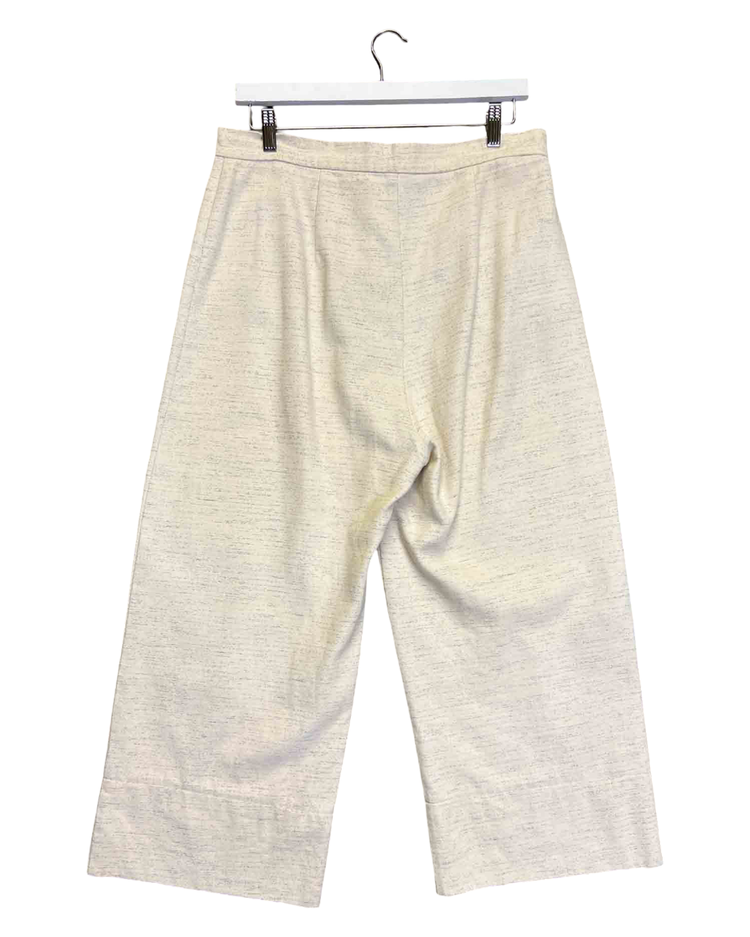 Size XL | Bul Cream Speckled Wide Leg Sailor Pant