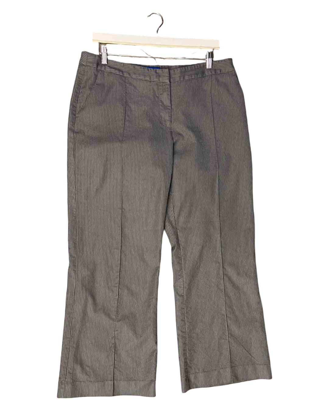 Size XXL | Permanent Vacation Pinstripe Grey Wool Pants
