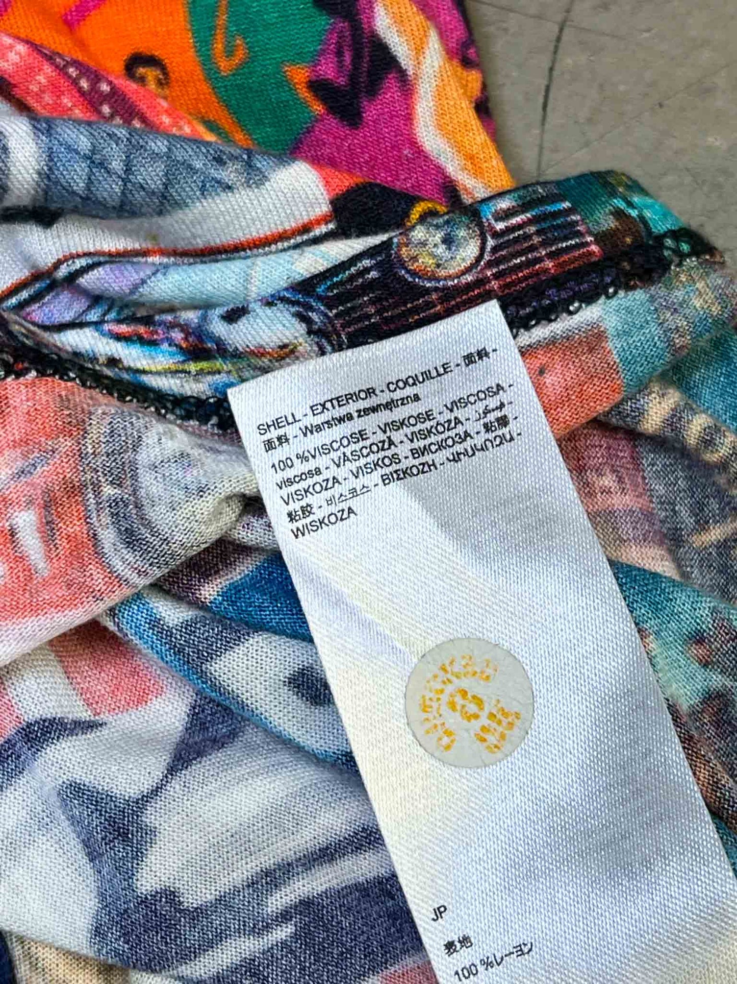 Size L | Desigual Phoebe Postcards Top