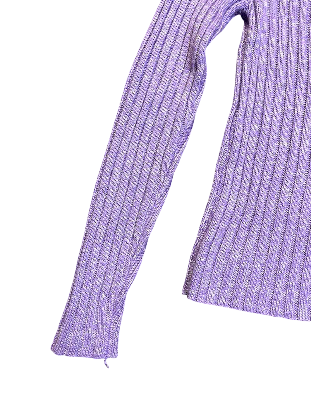 Size XS | Suku Ribbed Lilac Mohair Blend Jumper