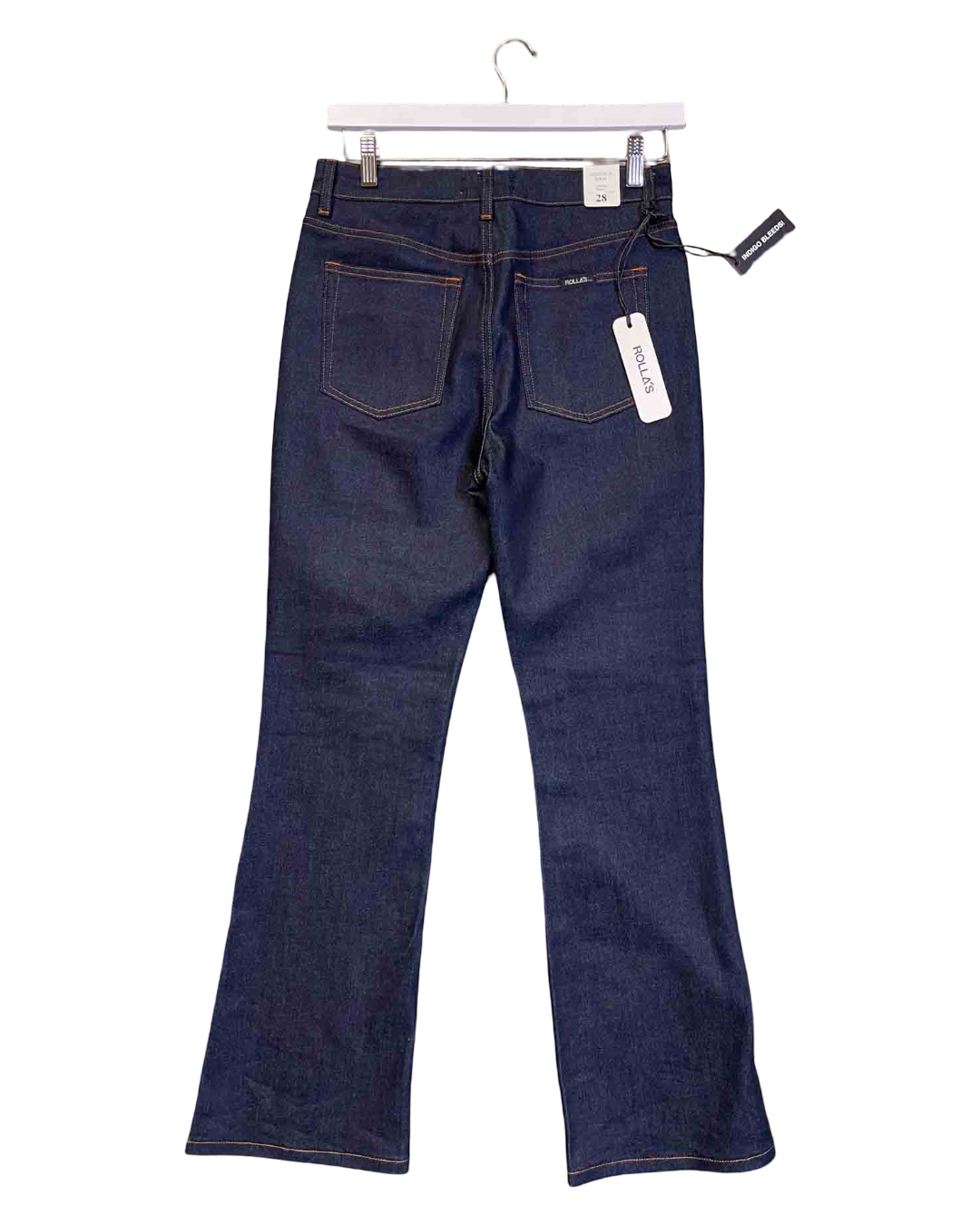 Size 28" | Rollas Midtown Bootcut Dark Indigo Jeans With Tags