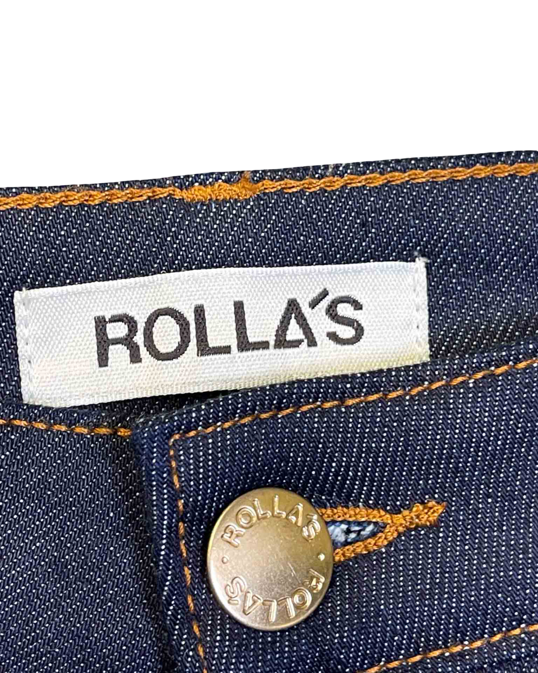 Size 28" | Rollas Midtown Bootcut Dark Indigo Jeans With Tags