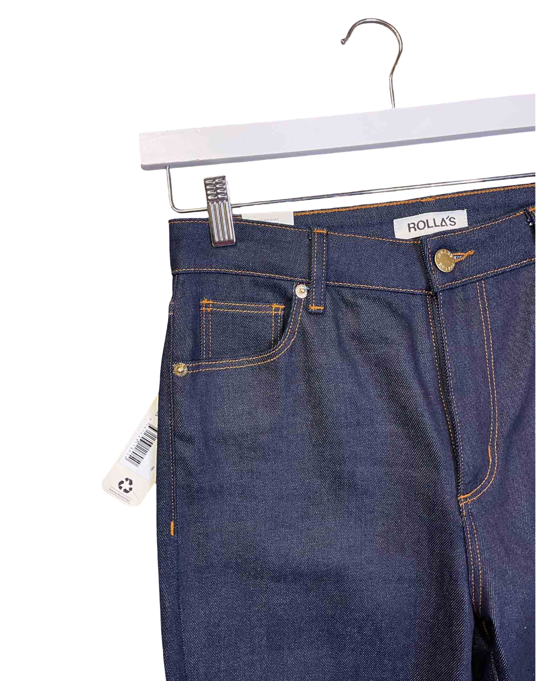 Size 28" | Rollas Midtown Bootcut Dark Indigo Jeans With Tags