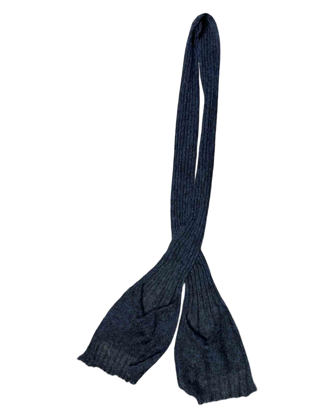 Size OS | Paloma Wool Gunmetal Mohair Blend Knit Scarf