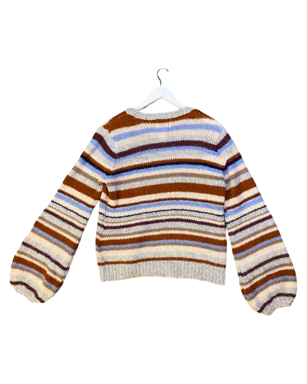 Size XL | Second Female Striped Alpaca Blend Jumper